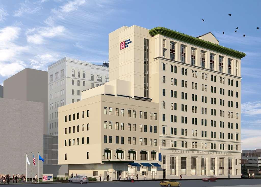 Hilton Garden Inn Flint Downtown Buitenkant foto